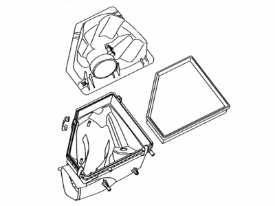 2022 Toyota GR Supra Air Filter Box - 17700-WAA01