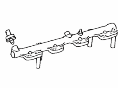 Toyota 23800-WAA01 Pipe Assembly, Fuel Deli