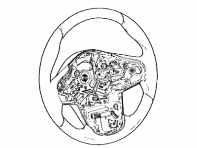 Toyota 45100-WAA03 Wheel Assy, Steering