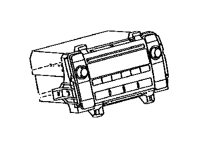 Toyota 86120-02710 Receiver Assembly, Radio
