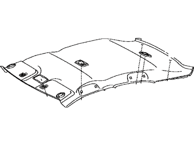 Toyota 63310-02880-B1 Headlining Assy, Roof