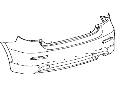 2010 Toyota Matrix Bumper - 52159-02968