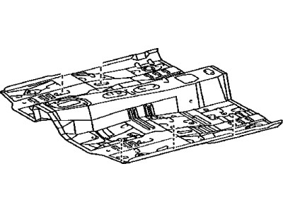 Toyota Matrix Floor Pan - 58111-02920