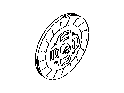 Toyota Matrix Clutch Disc - 31250-33041