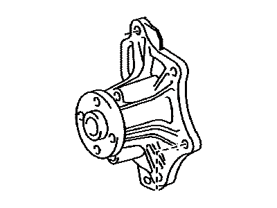 Toyota 16100-29156 Engine Water Pump Assembly