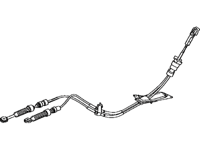 Toyota 33820-02560 Cable Transmission Control Select