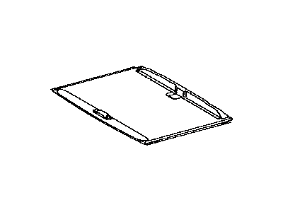 Toyota 63306-02070-B2 Trim Sub-Assy, Sunshade