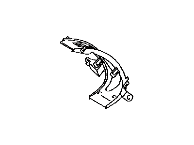 Toyota 35974-02080 Housing, Position Indicator, Lower