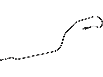 Toyota 77035-06080 Cable Sub-Assy, Fuel Lid Lock Control