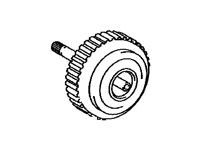 Toyota 35708-33020 Shaft Sub-Assy, Intermediate