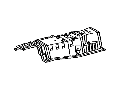 Toyota 57805-02040 Reinforcement Sub-Assy, Belt Anchor