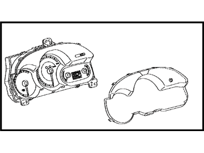 Toyota 83800-0ZL20 Meter Assembly, Combination