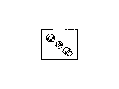 Toyota 04423-AD010 Fitting Kit, Tire Pressure Monitor Or Balancer Valve