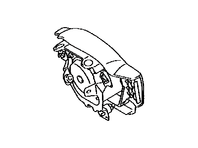 Toyota 45130-02480-B0 Button Assy, Horn