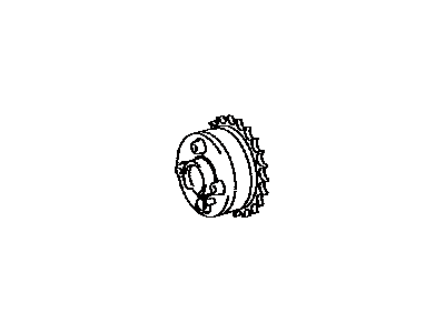 Toyota 13070-37010 Gear Assy, Camshaft Timing Exhaust