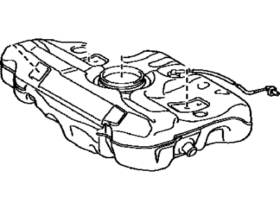 2009 Toyota Corolla Fuel Tank - 77001-01070