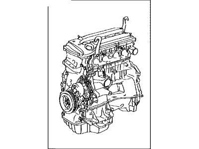 Toyota 19000-0T370 Engine Assy, Partial