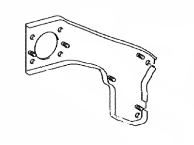 Toyota 55172-F4010 Base, Brake Pedal Support