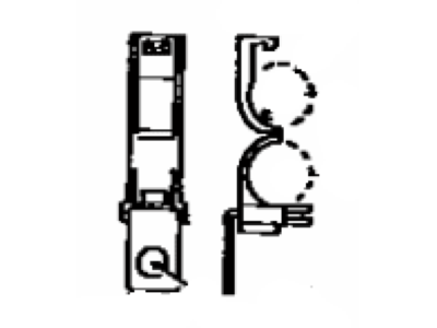 Toyota 82711-20490 Clamp, Wiring HARNES