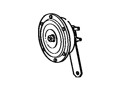 Toyota 86510-12200 Horn Assy, High Pitched