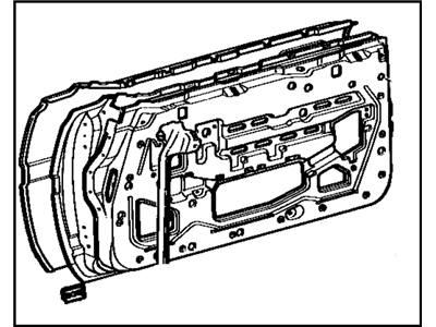 Toyota 67002-12460 Panel Sub-Assy, Front Door, LH