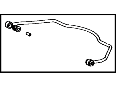 1981 Toyota Corolla Sway Bar Kit - 48805-14010