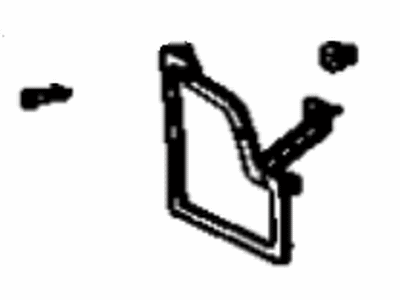 1982 Toyota Corolla Mud Flaps - 76607-19096