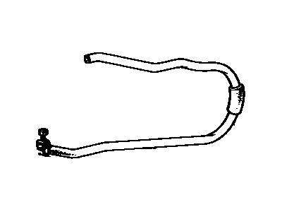 Toyota 90447-18003 Hose, Power Steering Oil Cooler Outlet