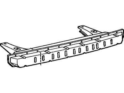 Toyota 52023-13010 Reinforcement Sub-Assembly, Rear Bumper