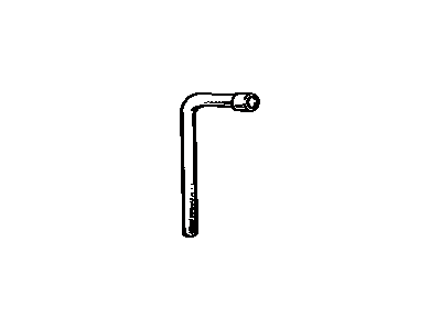 Toyota 88539-12050 Hose, Cooler Unit Drain