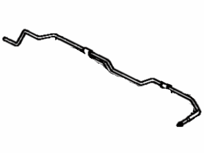 1983 Toyota Corolla Oil Cooler Hose - 32922-12051