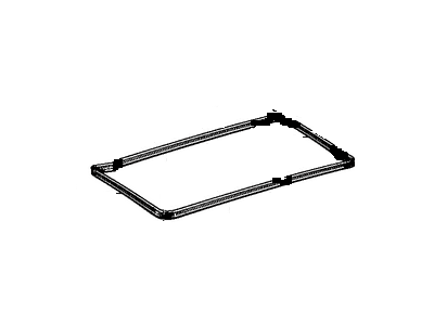 Toyota 64461-12190 Weatherstrip, Luggage Compartment Door