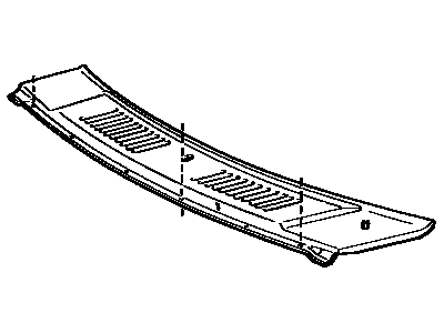 Toyota 55781-12060 Louver, Cowl Ventilator