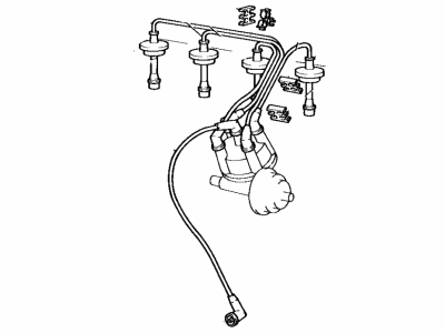 1981 Toyota Corolla Spark Plug Wire - 90919-21274