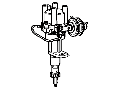 1980 Toyota Corolla Distributor - 19100-28030