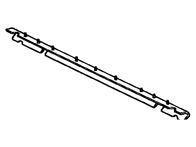 Toyota 53381-12110 Seal, Hood To Radiator Support