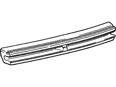 Toyota 52615-12010 Absorber, Rear Bumper Energy