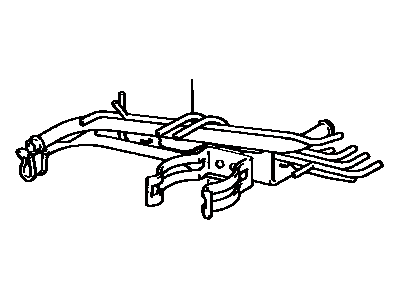 Toyota 25691-27020 Bracket, EGR Vacuum Modulator