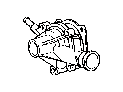 Toyota 16129-25012 Gasket, Water Pump