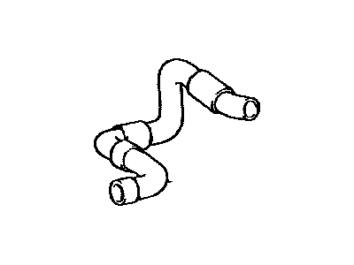 1982 Toyota Corolla Radiator Hose - 16572-15080