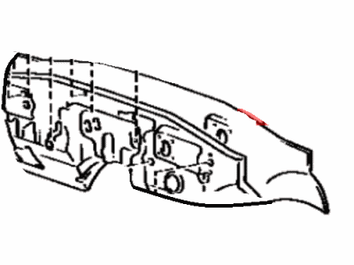 Toyota 55210-12190 INSULATOR Assembly, Dash Panel