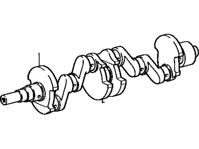 Toyota 13411-15030 CRANKSHAFT