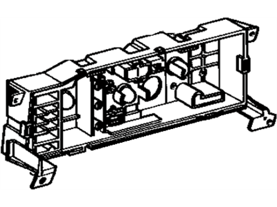 Toyota 83132-1A020 Case, Combination Meter