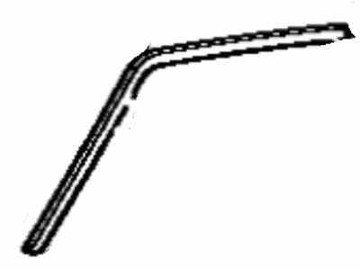 Toyota 75551-12270 Moulding, Roof Drip Side Finish, RH