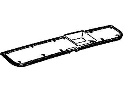 Toyota 64780-12010-04 Board, Back Door Trim