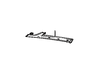 Toyota 62471-12140-02 Garnish, Roof Side Trim, RH