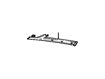 Toyota 62471-12140-12 Garnish, Roof Side Trim, RH