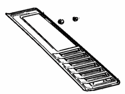 Toyota 62906-19185 Louver Assy, Roof Side Vent, LH