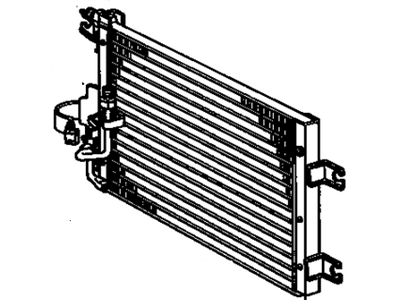 1982 Toyota Corolla A/C Condenser - 88460-12190