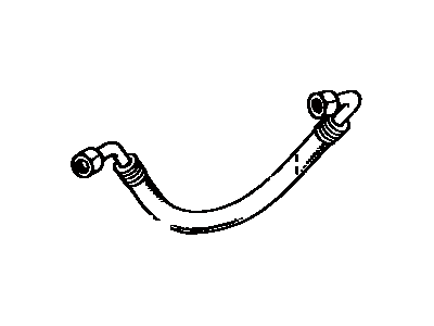 1980 Toyota Corolla A/C Hose - 88711-12130